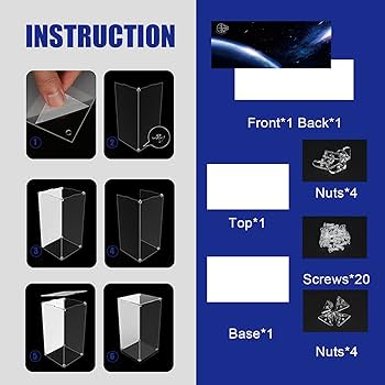 Amazon.com: NAOCARD Acrylic Display Case for Lego Star Wars